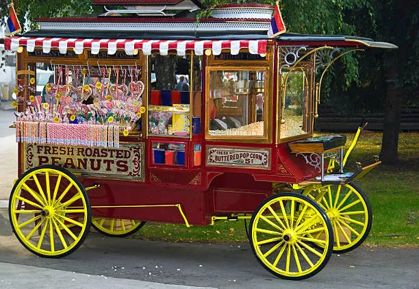 Carrinho de pipoca gourmet para evento em São Paulo